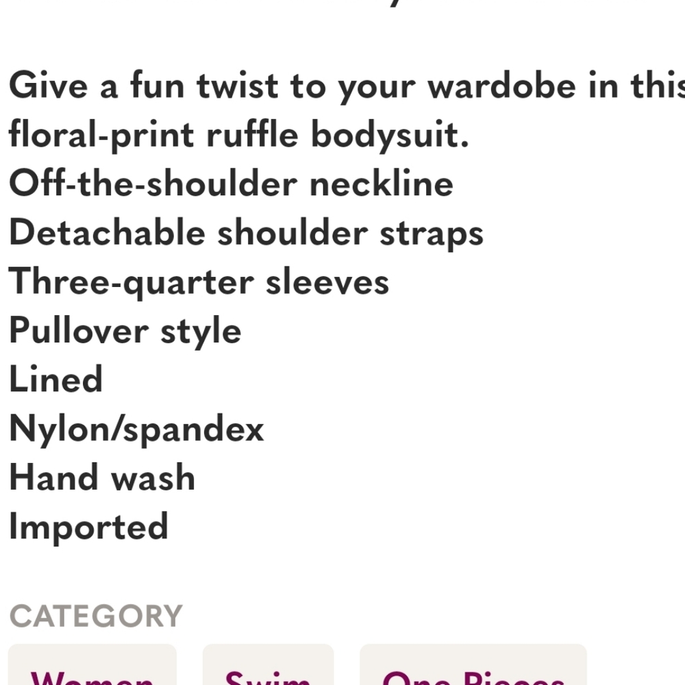TAHARI Floral Ruffle Off The Shoulder - Picture 4 of 16